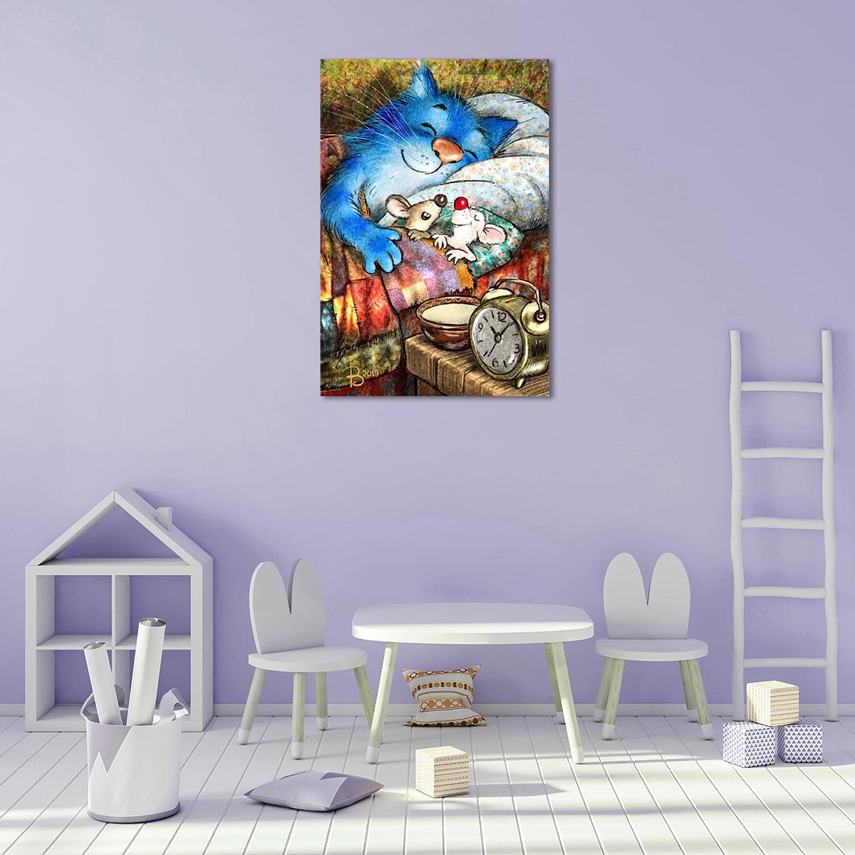 Модульная картина Сладких снов 1 модуль 40х60 см