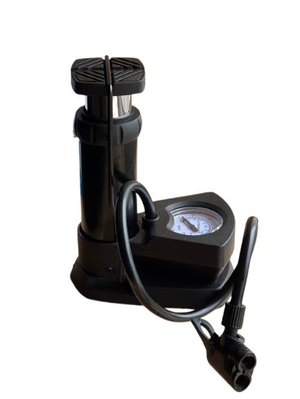 Насос автомобильный ножной с манометром до 160 PSI (2899600628)