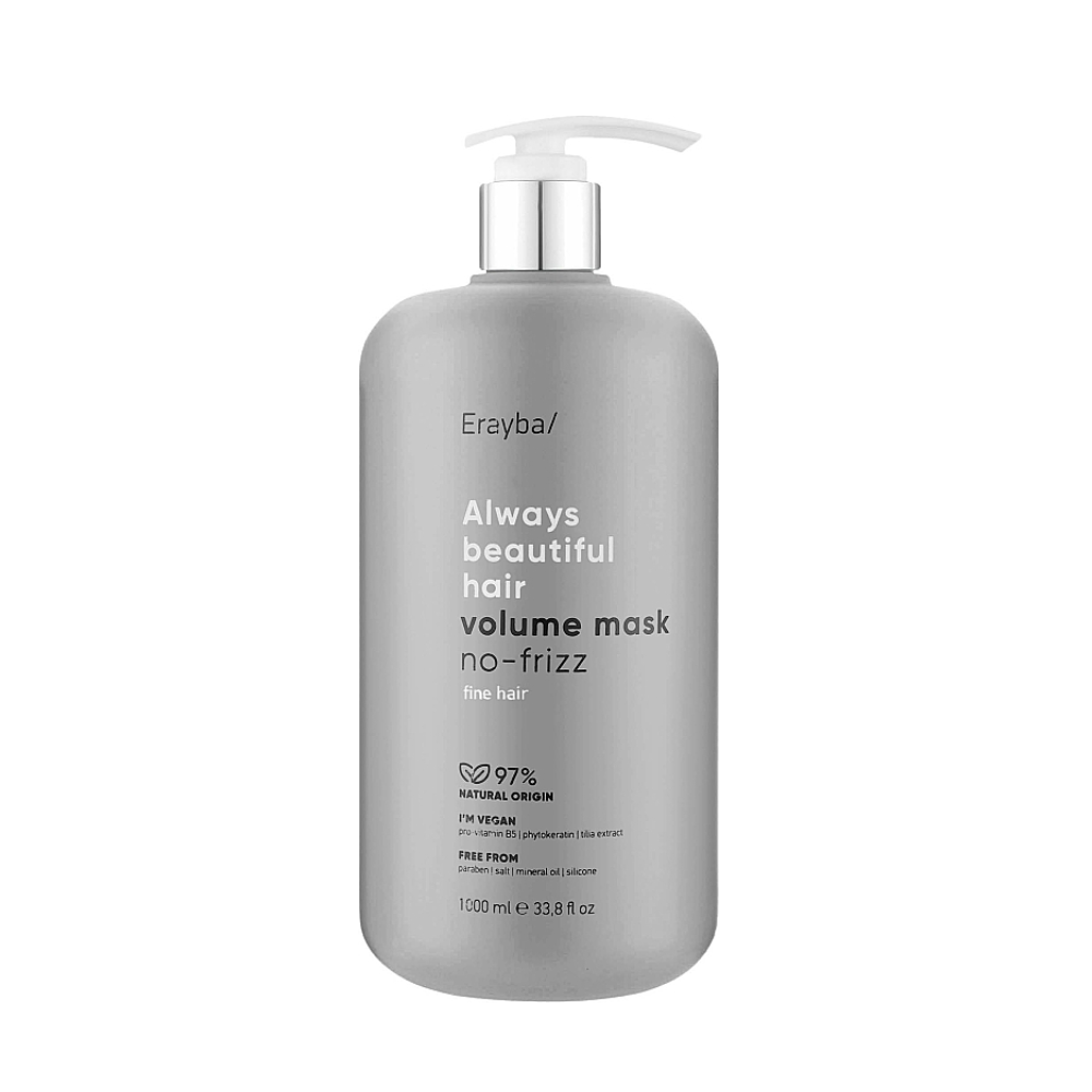 Маска для об'єму волосся Erayba Volume Mask No-frizz 1000 мл