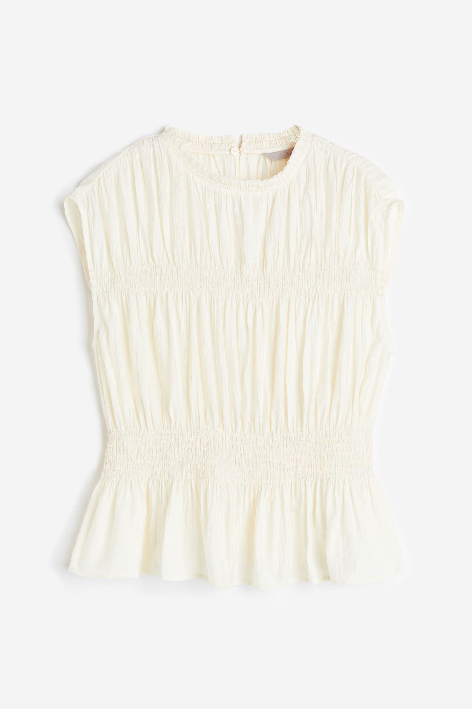 Блуза H&M XXL Кремовий (EA14051173415)