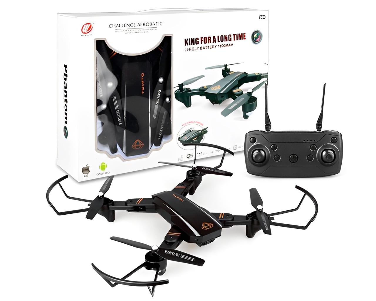 Квадрокоптер Phantom D5H з WiFi камерою Чорний (2470231641) - фото 5 Квадрокоптер Phantom D5H з WiFi камерою Чорний (2470231641) - фото 5