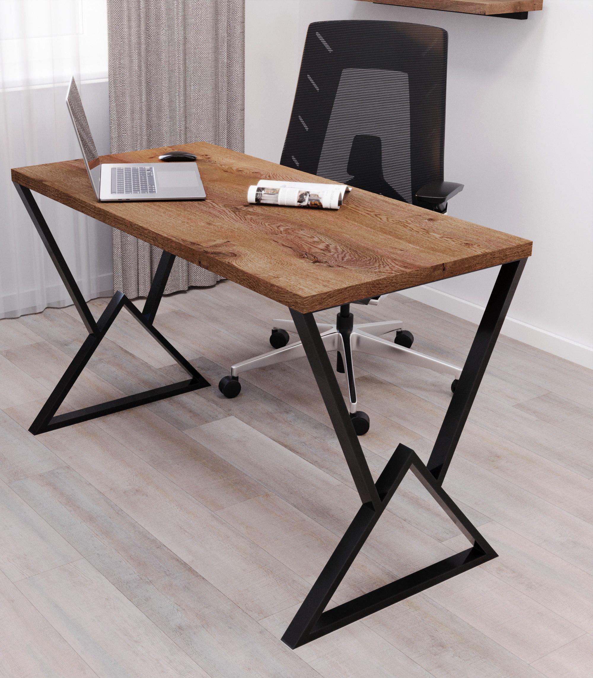 Стол письменный Loft Серия 17 1200х600х32 мм Аликанте темный (20335792)