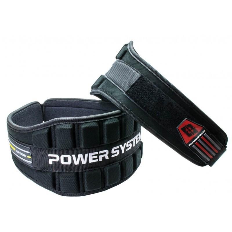 Пояс неопреновий для важкої атлетики Power System Neo Power PS-3230 M Black/Red - фото 2