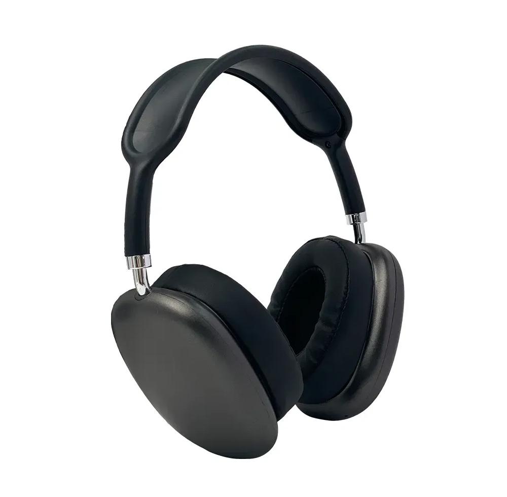 Навушники бездротові P9 400 мА/год з підтримкою картки пам'яті Чорний - фото 3