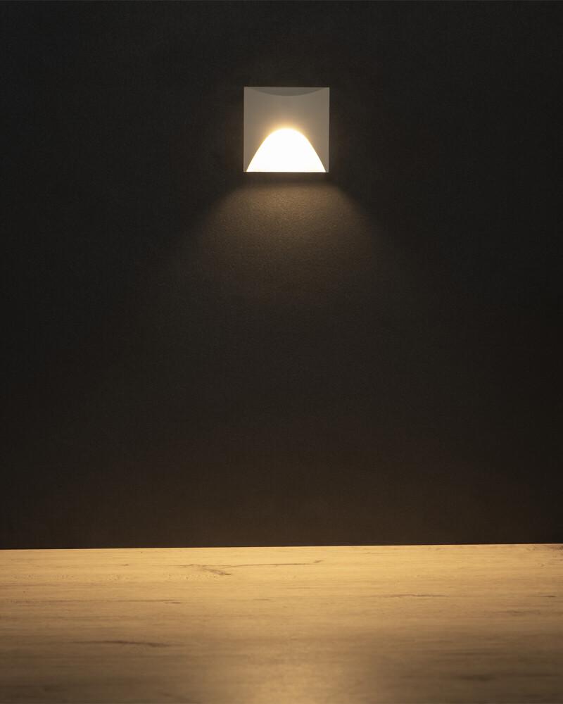 Светильник для подсветки лестницы/коридора Kanlux 39126 Exin LED 1x2,5W 3000K 50Lm IP65 Белый (29901012) - фото 2 Светильник для подсветки лестницы/коридора Kanlux 39126 Exin LED 1x2,5W 3000K 50Lm IP65 Белый (29901012) - фото 2