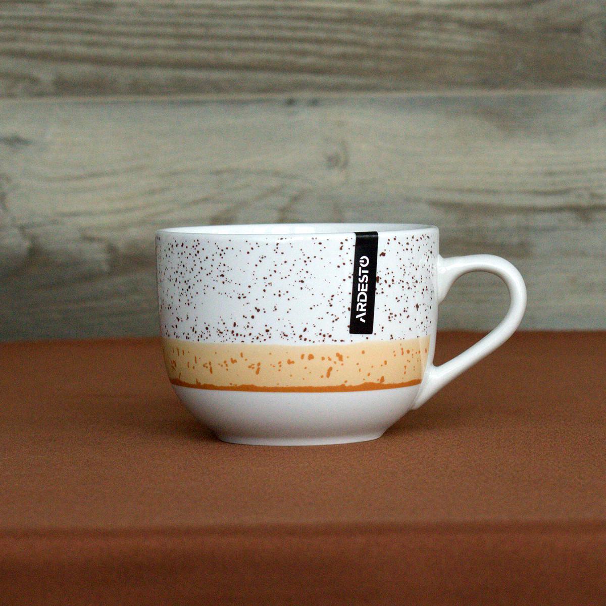 Набор тарелок Ardesto Siena 30 пр. Бело-Желтый (SBG) - фото 7 Набор тарелок Ardesto Siena 30 пр. Бело-Желтый (SBG) - фото 7