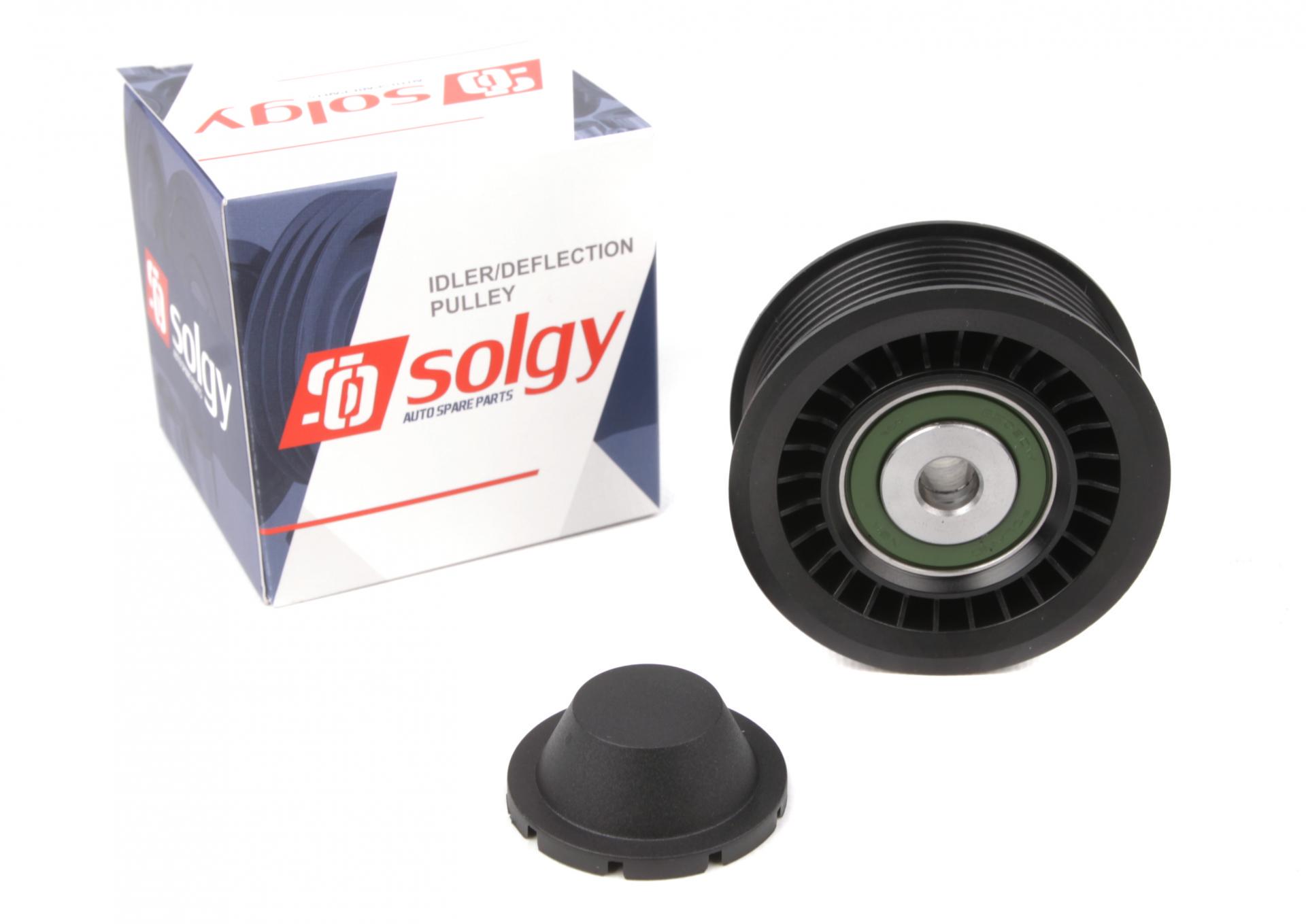 Ролик генератора SOLGY 110066 Renault Megane III/Scenic III 1.2-1.4 12-паразитный 75х30 мм
