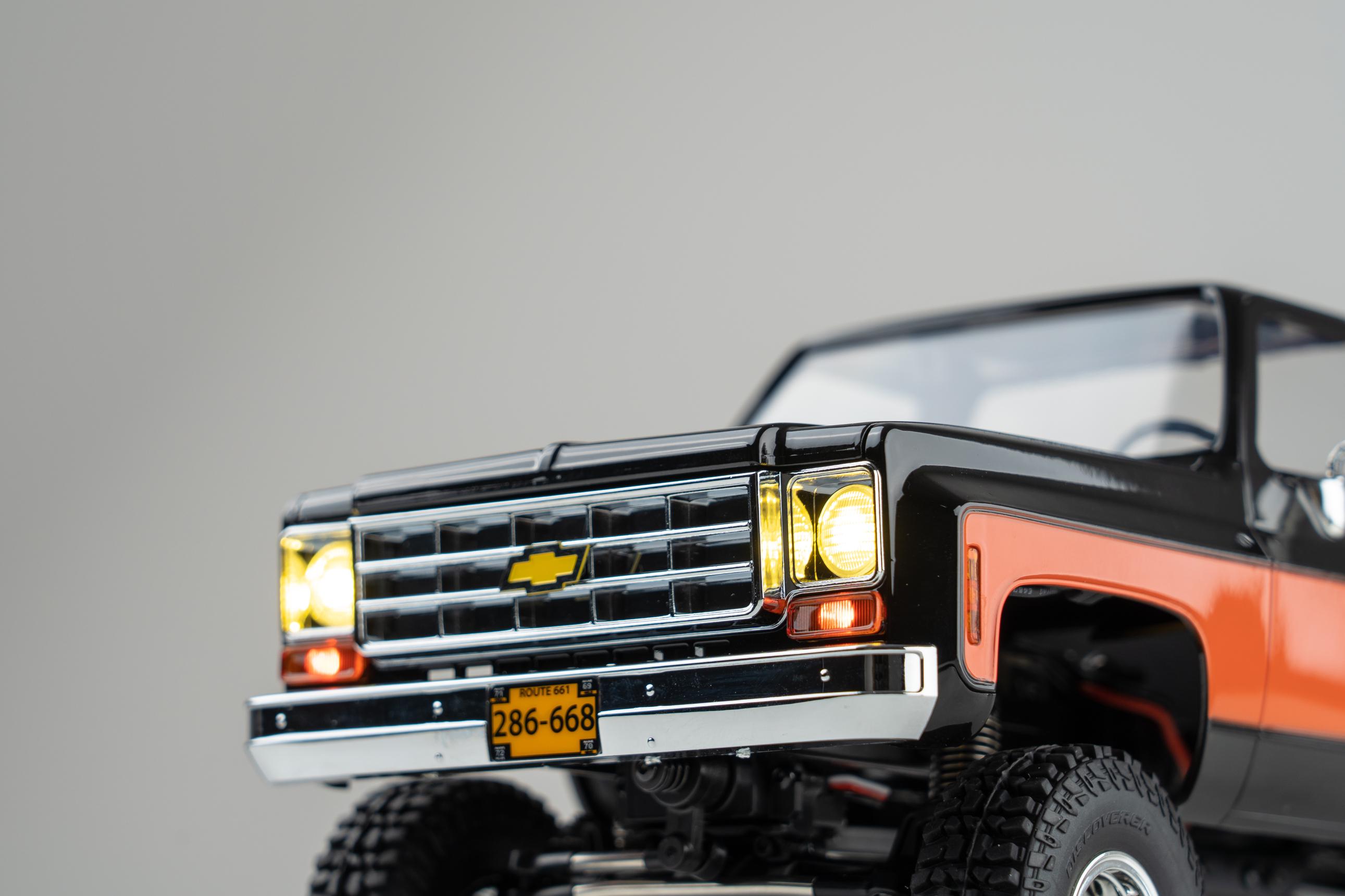 Машинка на радиоуправлении FMS 1:18 Chevrolet K10 RTR Черный - фото 21 Машинка на радиоуправлении FMS 1:18 Chevrolet K10 RTR Черный - фото 21