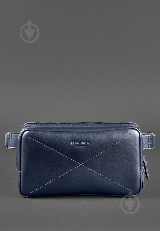 Сумка поясна BlankNote DropBag maxi Темно-синій (BN-BAG-20-navy-blue) - фото 4