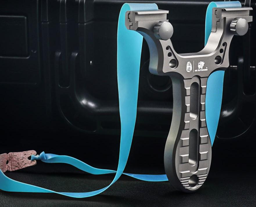 Рогатка з прицілом HX Outdoors Hunting Slingshot EDC-079 Grey (EDC-079B) - фото 6 Рогатка з прицілом HX Outdoors Hunting Slingshot EDC-079 Grey (EDC-079B) - фото 6