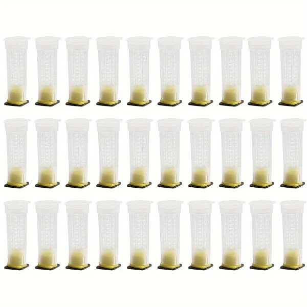 Изолятор-бигуди для выведения пчелиных маток 30 шт C01618 - фото 2