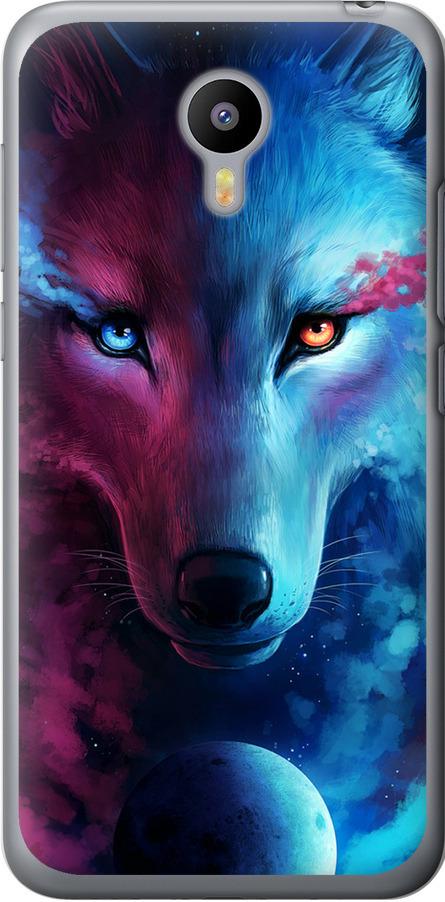 Чехол на Meizu M2 Арт-волк (3999u-185-42517)