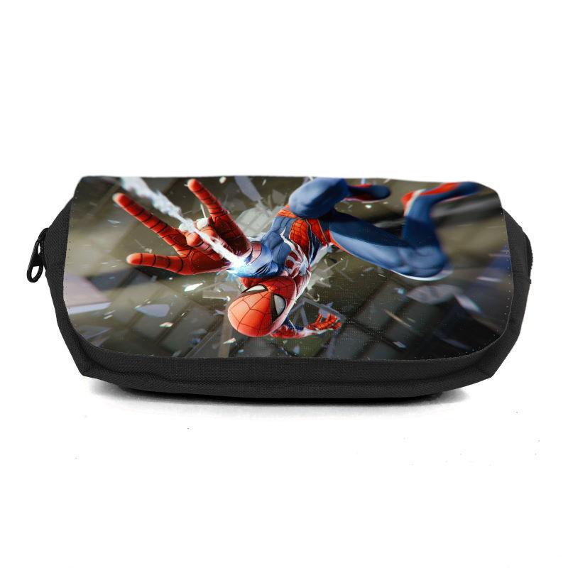 Пенал школьный Паук Spiderman-025 Черный (1560354526)