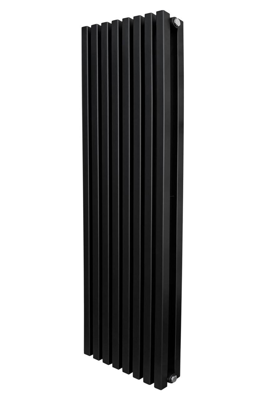 Радиатор дизайнерский ARTTIDESIGN Ancona II 8/1000/368 мм Черный матовый (AN.II.8.100.36.B)