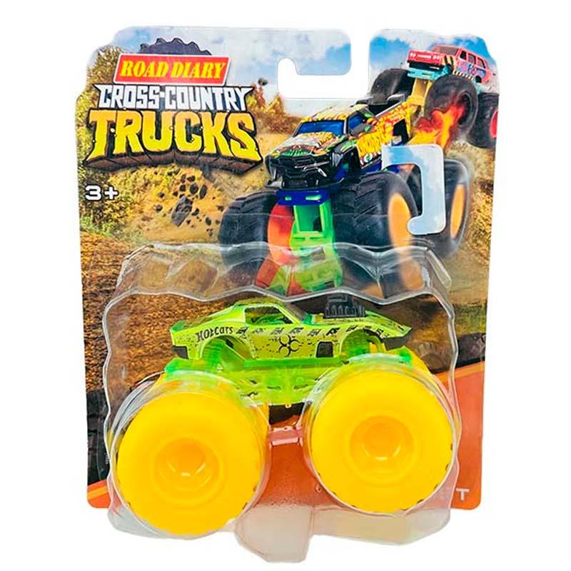 Машина металлическая 686/12S на блистере 6 видов Green/Yellow (2618455615)