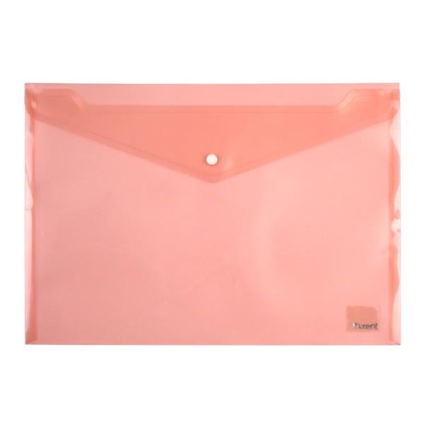 Папка Axent на кнопке А4 полипропилен Красный (1402-24-a)