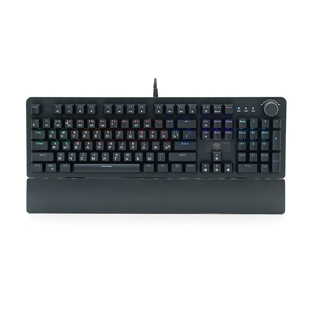 Клавіатура USB Fantech MK853V2 Eng/Укр/Рус Black (33288)