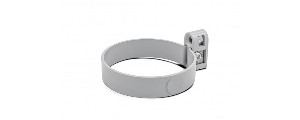 Кронштейн трубы RAINWAY 100 мм Серый