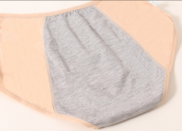 Трусы слипы для месячных от протеканий нейлон 8XL Бежевый - фото 4