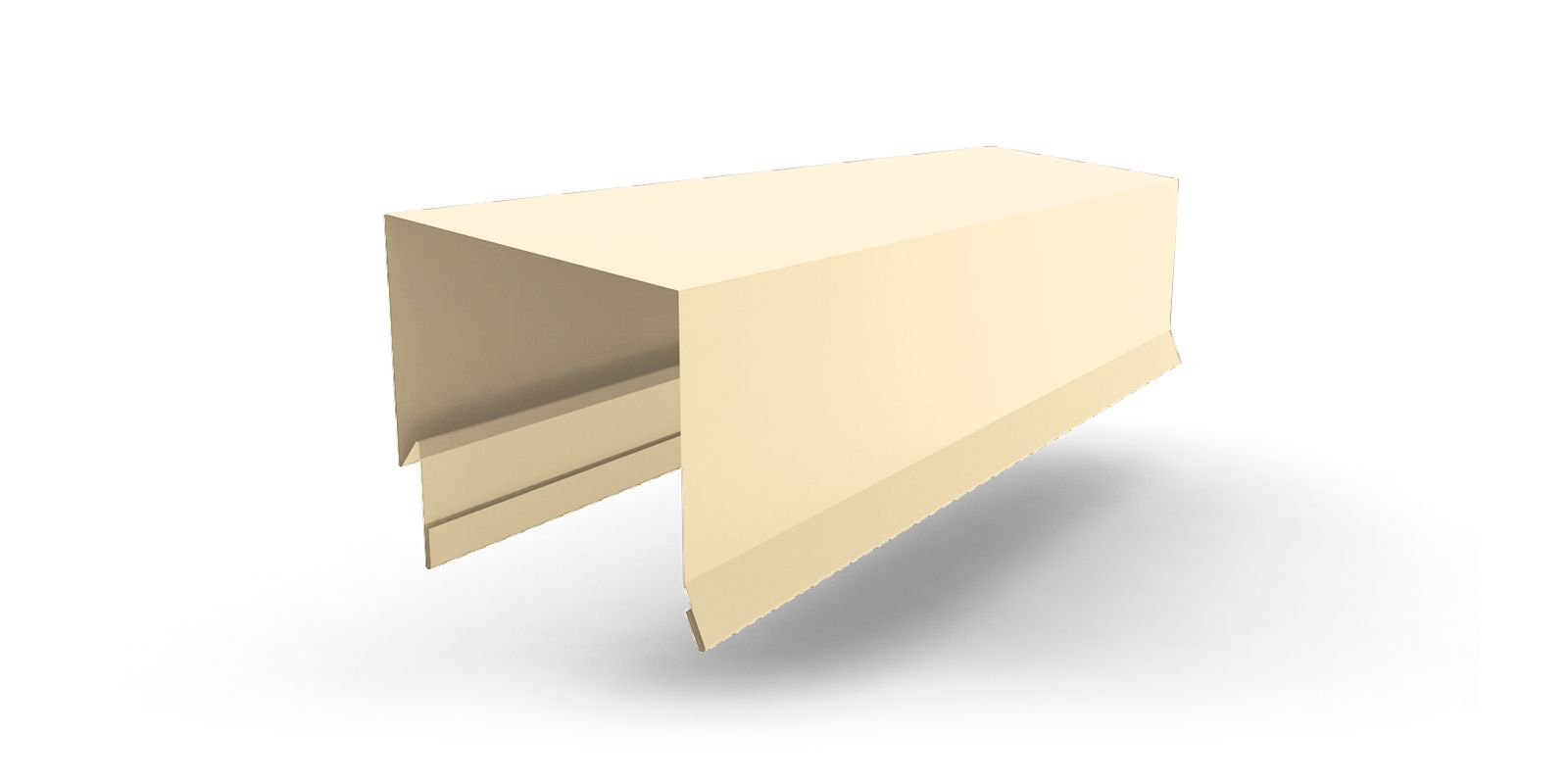 Планка парапетная 2 м RAL1015 глянец (112131)