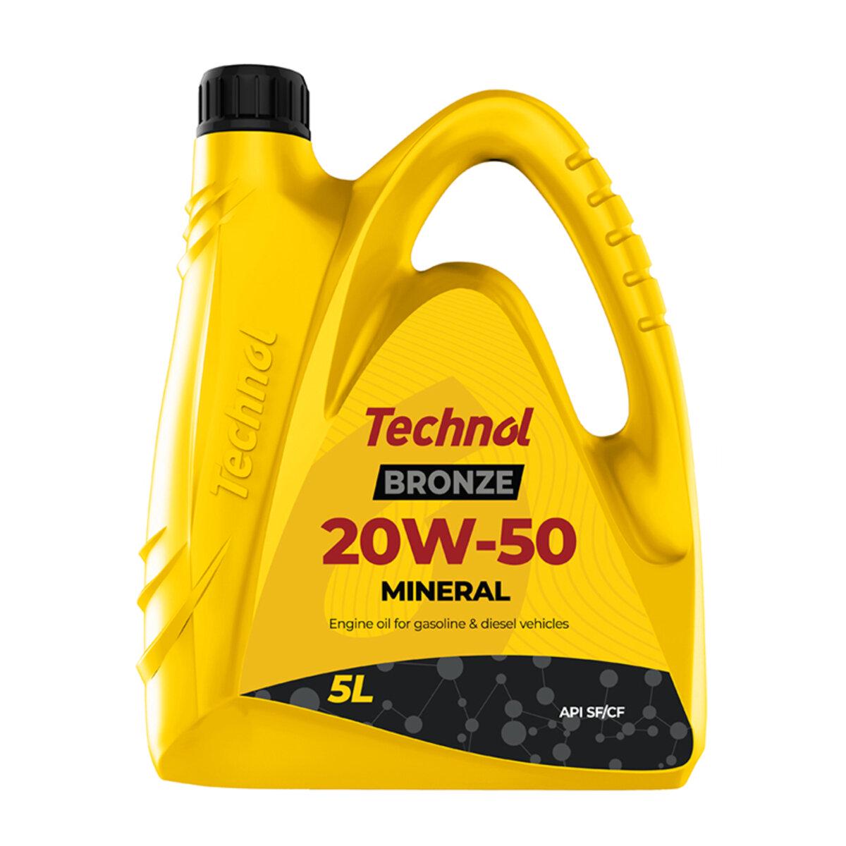 Масло моторное Technol Bronze 20W-50 5 л