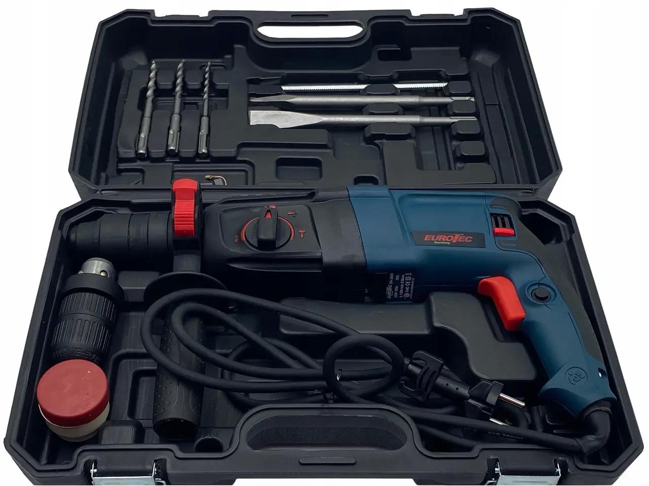 Перфоратор Eurotec RH-2600 Ziless SDS Plus 2600 Вт (7941027685) - фото 7 Перфоратор Eurotec RH-2600 Ziless SDS Plus 2600 Вт (7941027685) - фото 7