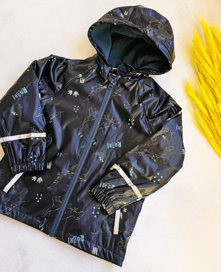 Куртка для мальчика Lupilu от дождя флисовая 86-92 см (19254136)