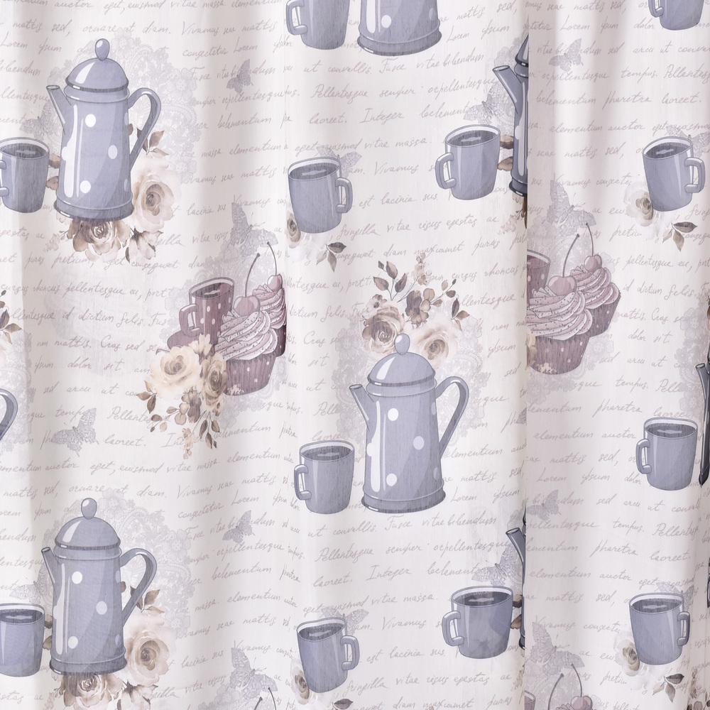 Ткань тюль набивная Кувшин V-06 (25320) - фото 3 Ткань тюль набивная Кувшин V-06 (25320) - фото 3