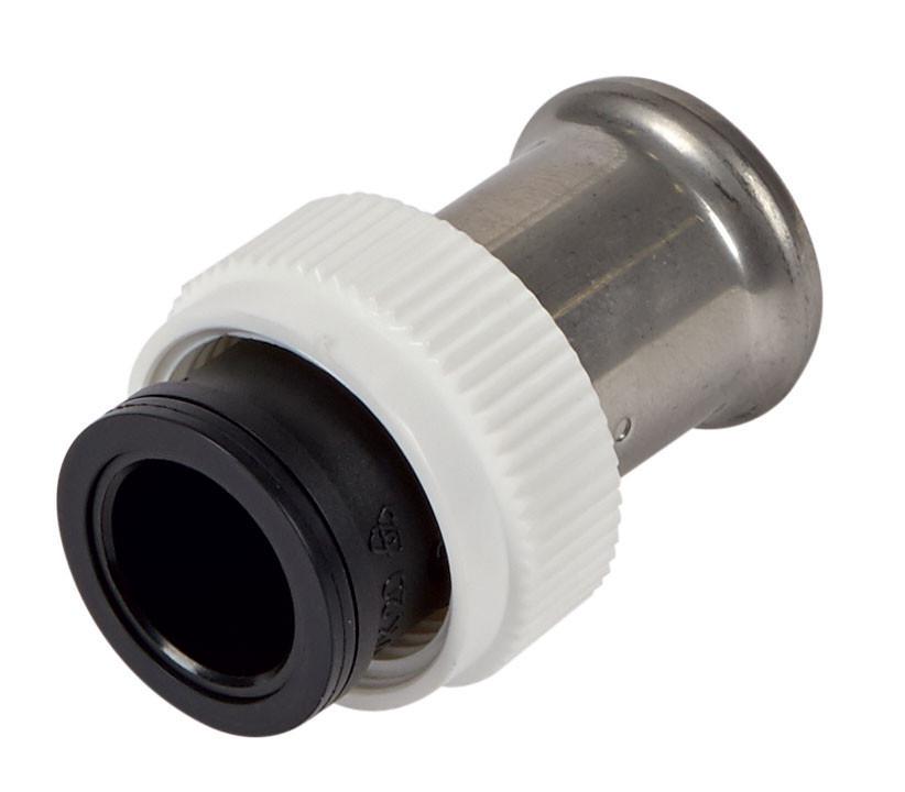 Пресс-муфта с накидной гайкой пластмасовая HENCO 20х3/4" (26PK-2005)