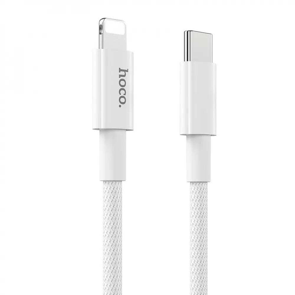 Кабель HOCO Type-C to Lightning New PD charging data cable X56 1 м 3 A 20 W White