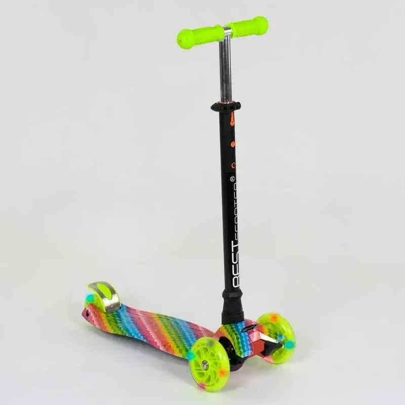 Самокат трехколесный Best Scooter 779-1335 MAXI колеса PU