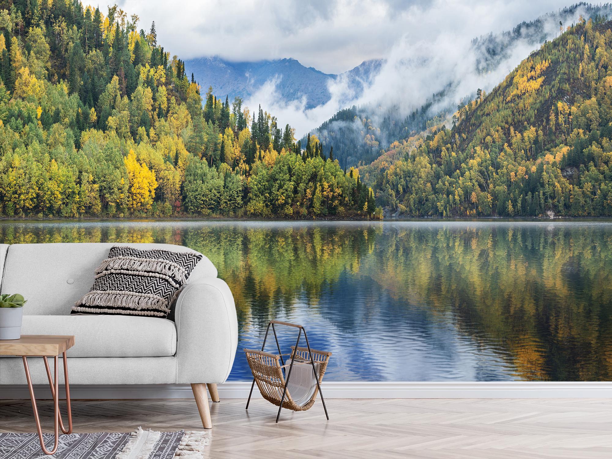 Фотообои флизелиновые Upstream Тишина горного озера 285х190 см (S5NTR-091/4) - фото 3