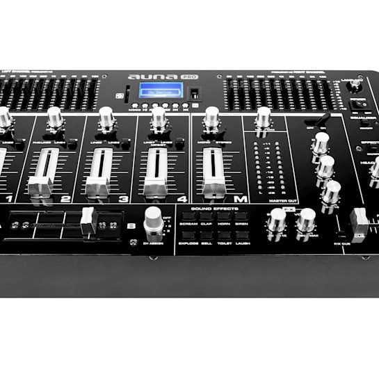 Пульт мікшерний Auna Kemistry 3 B 4-канальний (10021733) - фото 3