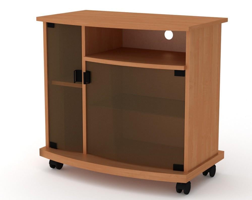 Тумба под телевизор МеблиКо Амбасадор Нью 70х43х65 см Ольха (k-1002-5) - фото 1 Тумба под телевизор МеблиКо Амбасадор Нью 70х43х65 см Ольха (k-1002-5) - фото 1