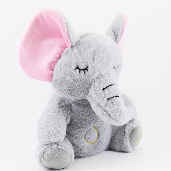 М'яка іграшка Слоник дихаючий музикальний зі світловими ефектами