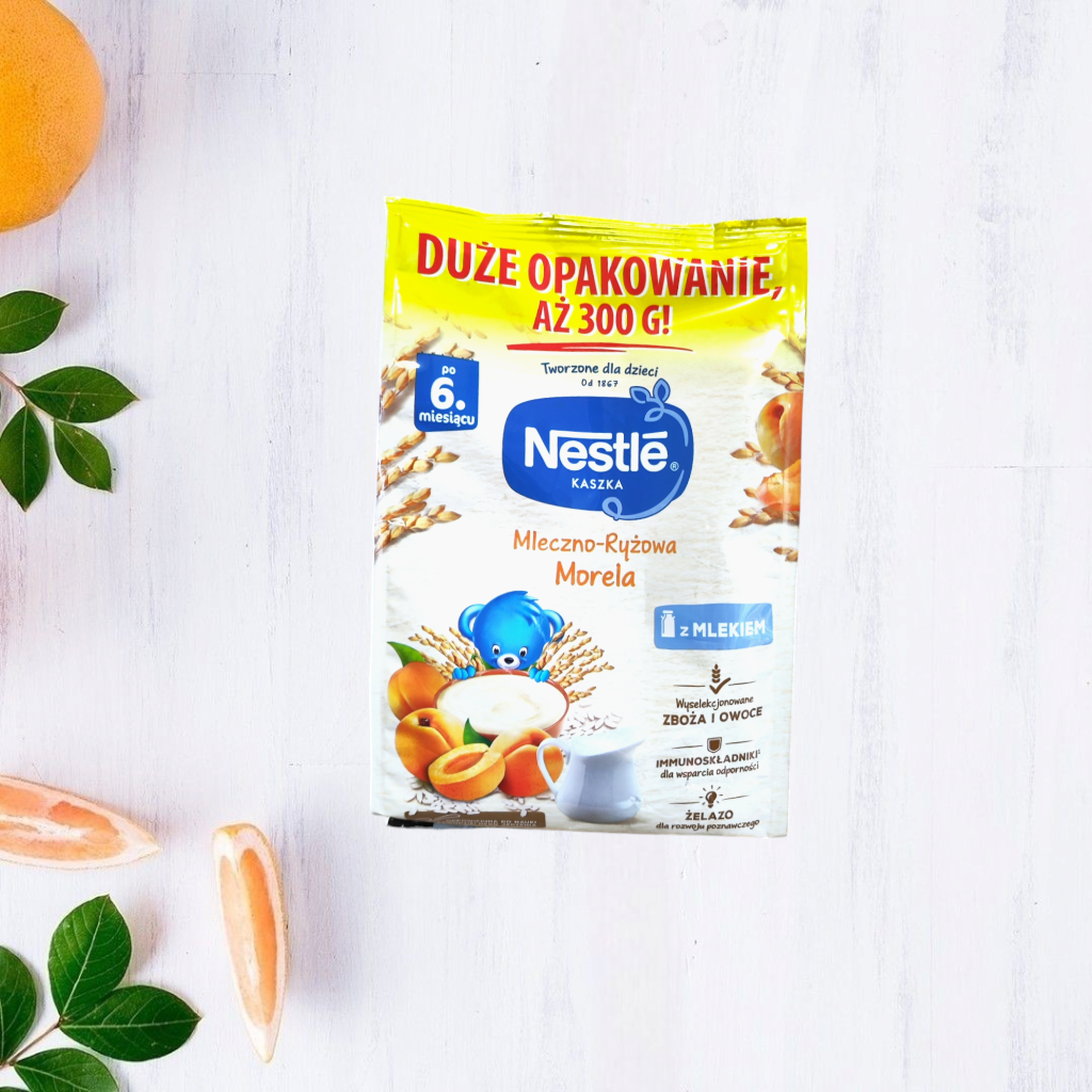 Каша Nestle молочно-рисова абрикос