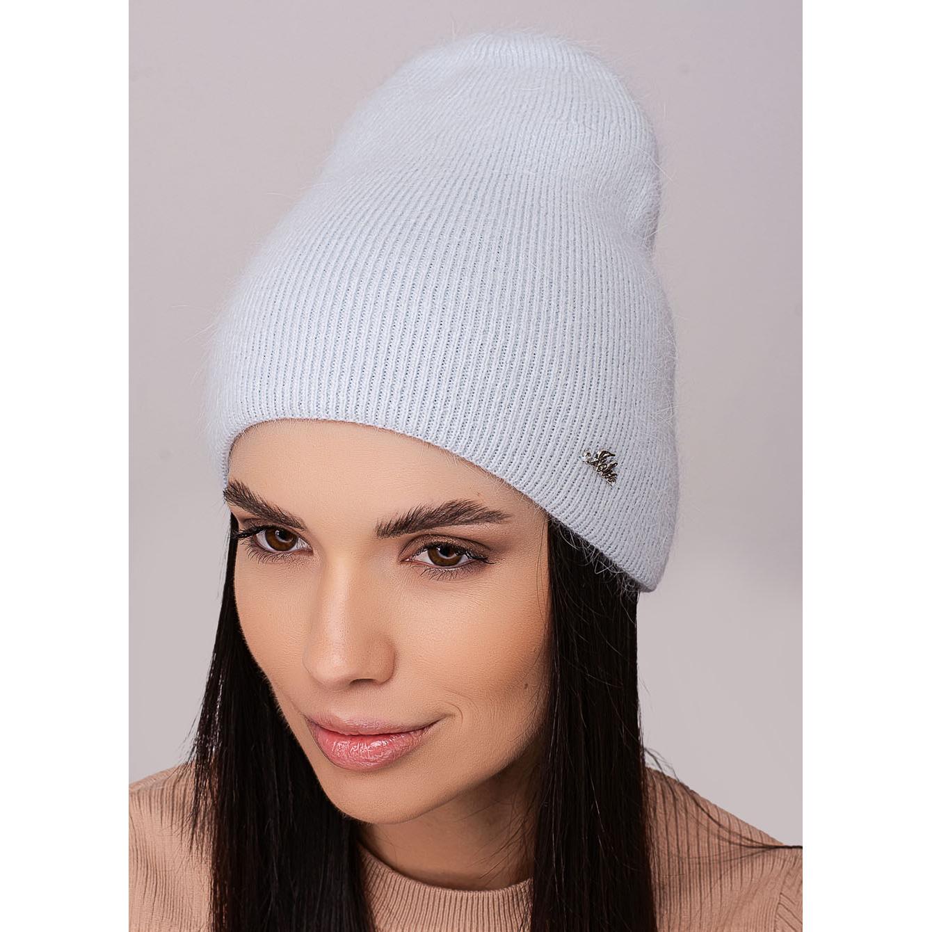 Шапка женская зимняя Leks СЕТКА ангоровая двойная без отворота one size Небесный (273039) - фото 1 Шапка женская зимняя Leks СЕТКА ангоровая двойная без отворота one size Небесный (273039) - фото 1