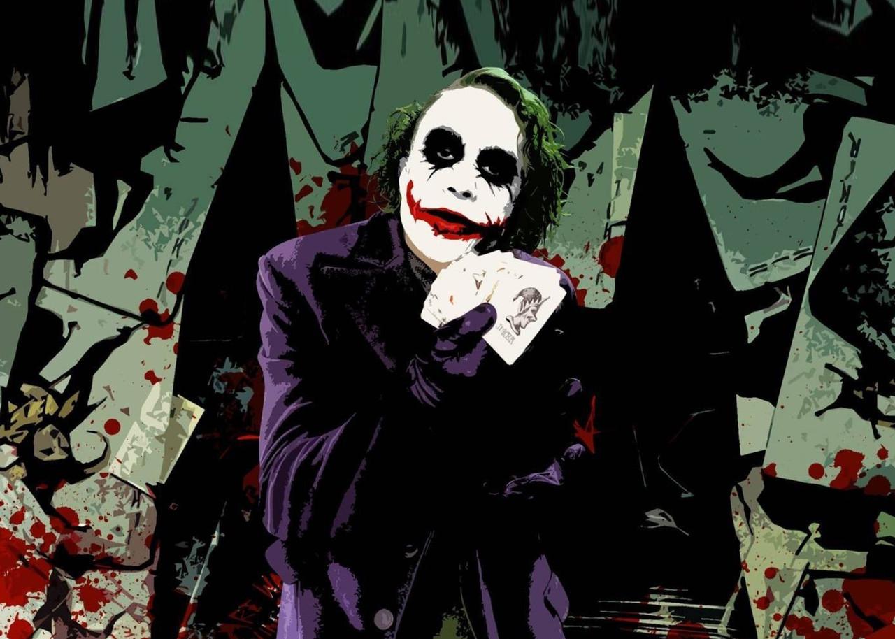 Картина постер Gee! Joker Джокер фан 60х40 см JK.09.010