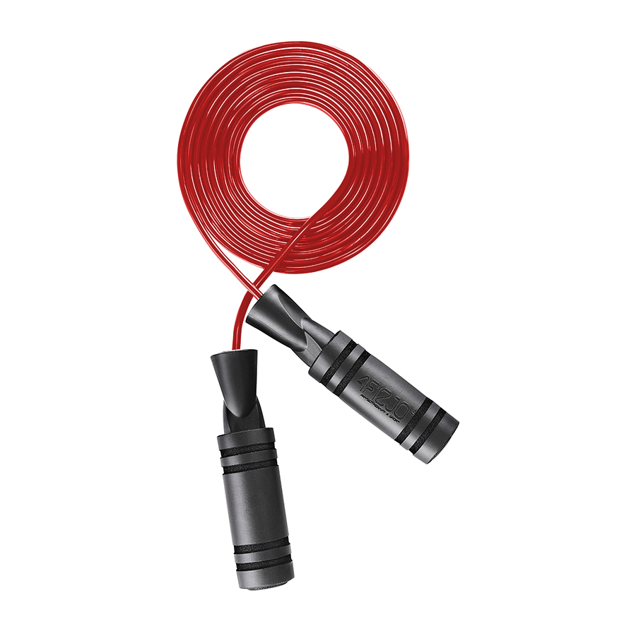 Скакалка з підшипниками 4FIZJO Basic Black/Red (P-5907739313133)