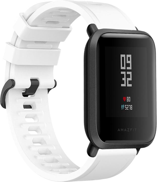Ремінець Convex для Amazfit Bip 20 мм White (18508) Ремінець Convex для Amazfit Bip 20 мм White (18508)