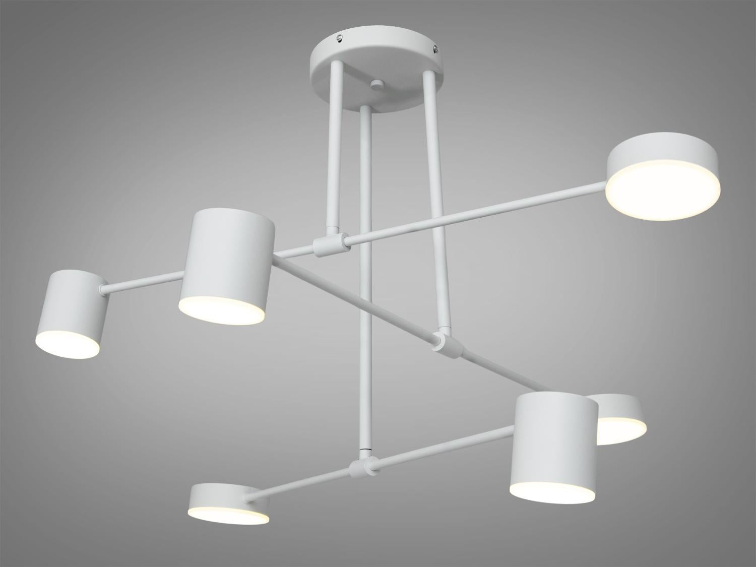 Люстра LED Diasha 30W D801-6WH Белый Люстра LED Diasha 30W D801-6WH Белый