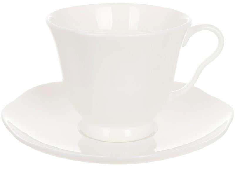 Сервиз фарфоровый сервиз Elegance 6 чашек с блюдцами 200 мл