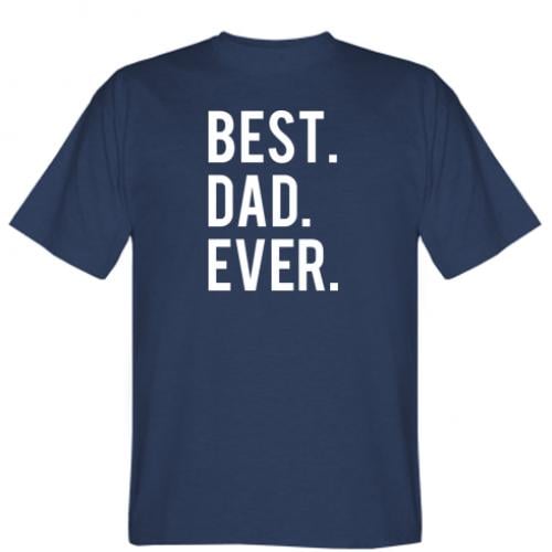 Футболка мужская "Найкращий тато у світі" L Темно-синий (6284918-8-126128-L)