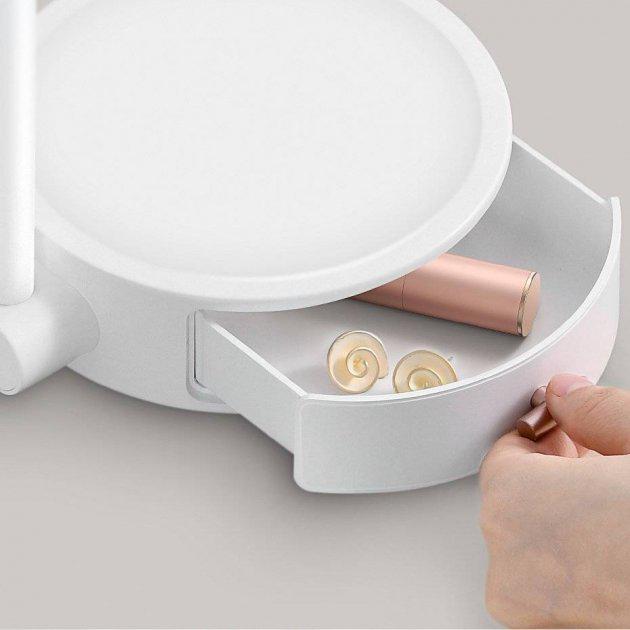 Дзеркало з підсвічуванням Baseus Smart Beauty Series Lighted Makeup Mirror 3 режими яскравості Білий - фото 3