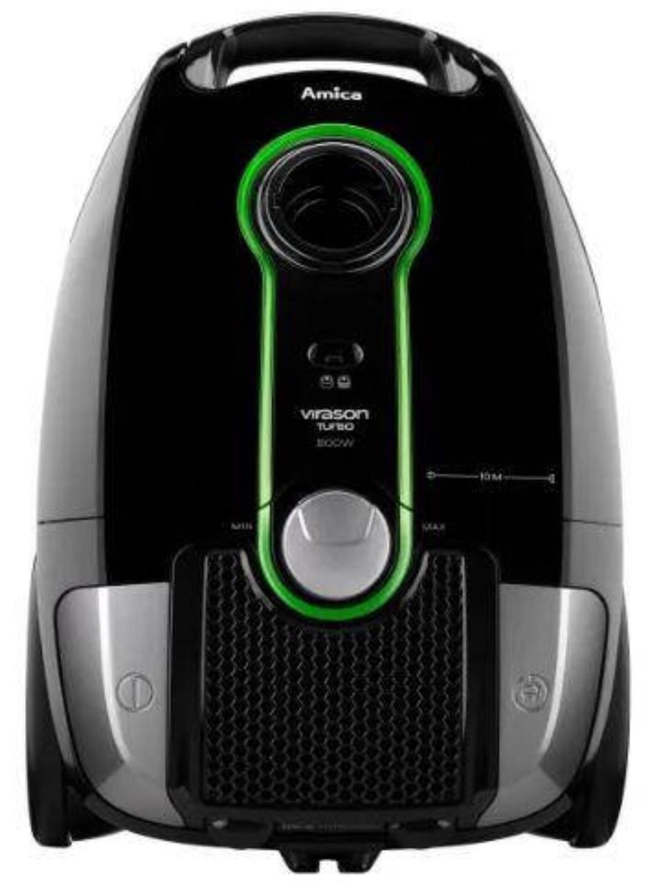 Пылесос Amica VM 5021 Virason Turbo для сухой уборки с мешком (2675268109) - фото 2 Пылесос Amica VM 5021 Virason Turbo для сухой уборки с мешком (2675268109) - фото 2