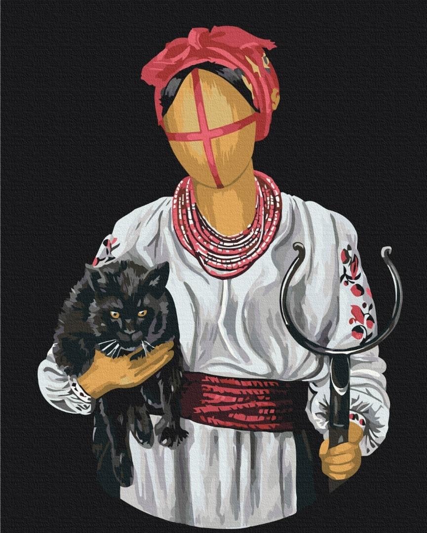 Картина по номерам BrushMe Конотопская ведьма BS53414 холст на подрамнике 40x50 см (1754427970)