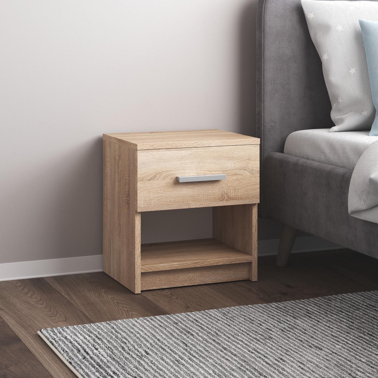 Тумба прикроватная Вайс M-48 386х292х410 мм Дуб сонома (30642325) Тумба прикроватная Вайс M-48 386х292х410 мм Дуб сонома (30642325)