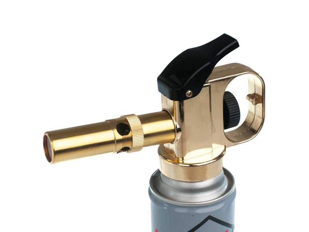 Газовий пальник латунний QM 999 з п'єзопідпалом (32550837)