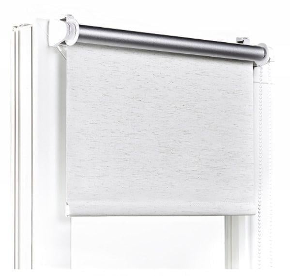 Рулонная штора WZ Bo Silver 054 тканевая 180х160 см Светло-серый