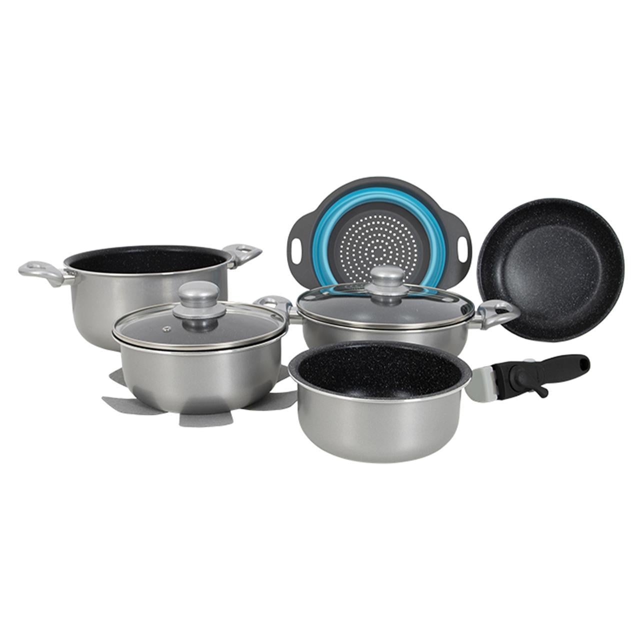 Набор посуды GIMEX Cookware Set induction 9 предметов Silver (6977226)